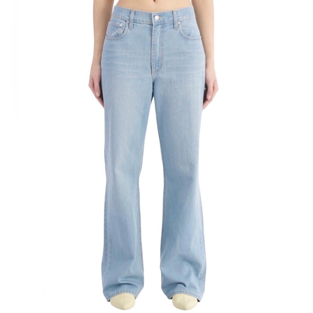 NOBODY DENIM Rudi Relaxed Fit Wide Leg Straight Jean Size 25